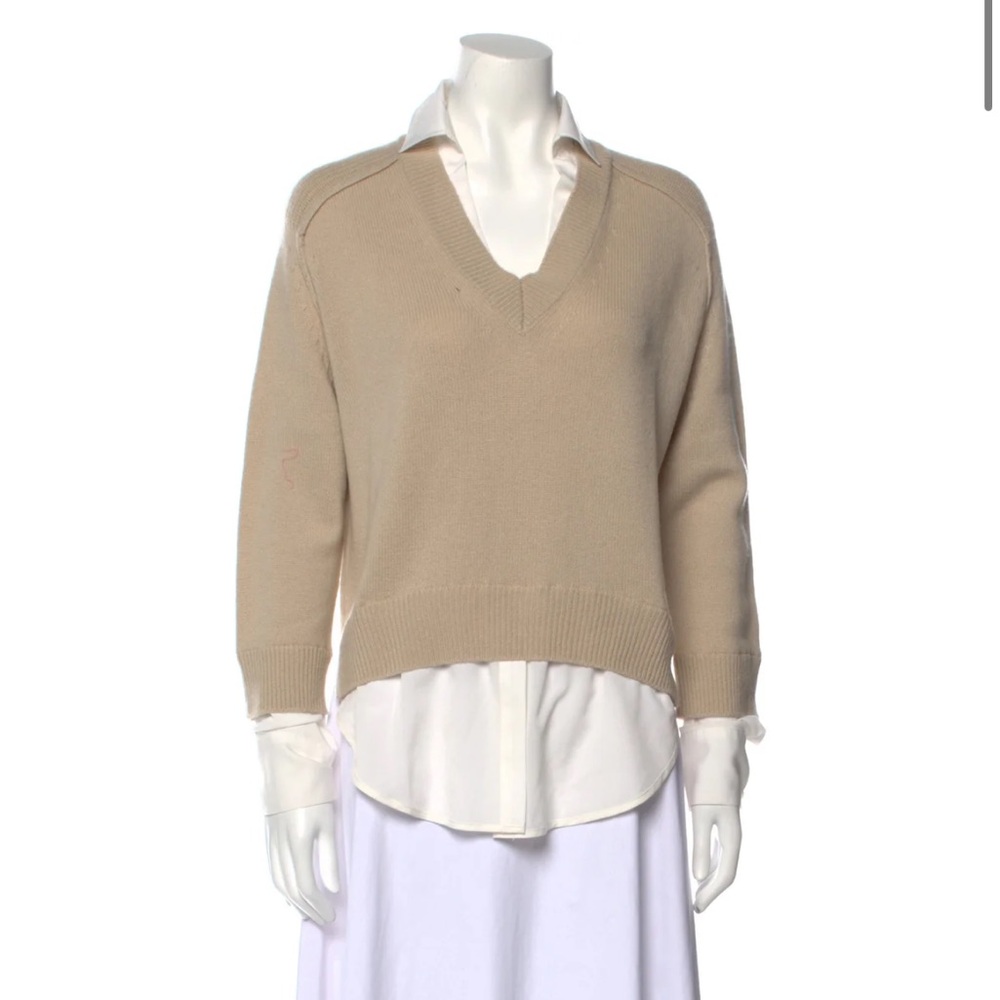 Brochu Walker The Looker Layered V-Neck size Medium